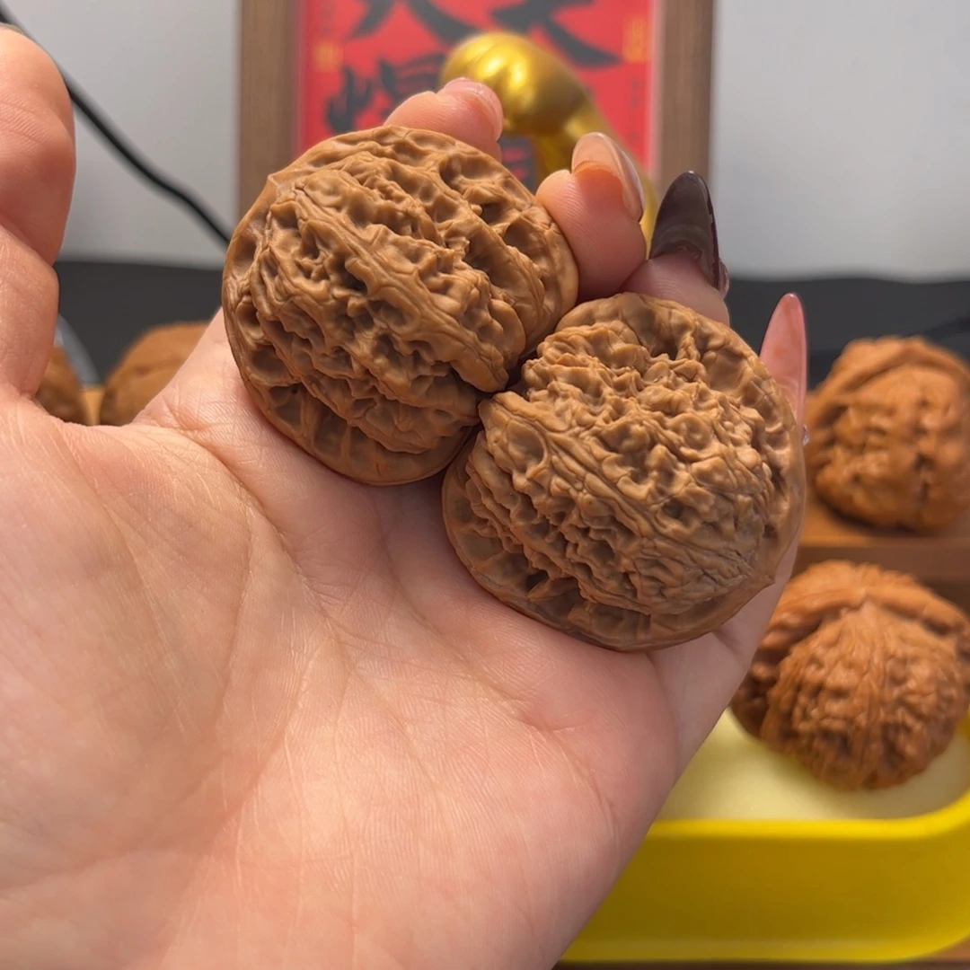 把件文玩核桃南疆石42修