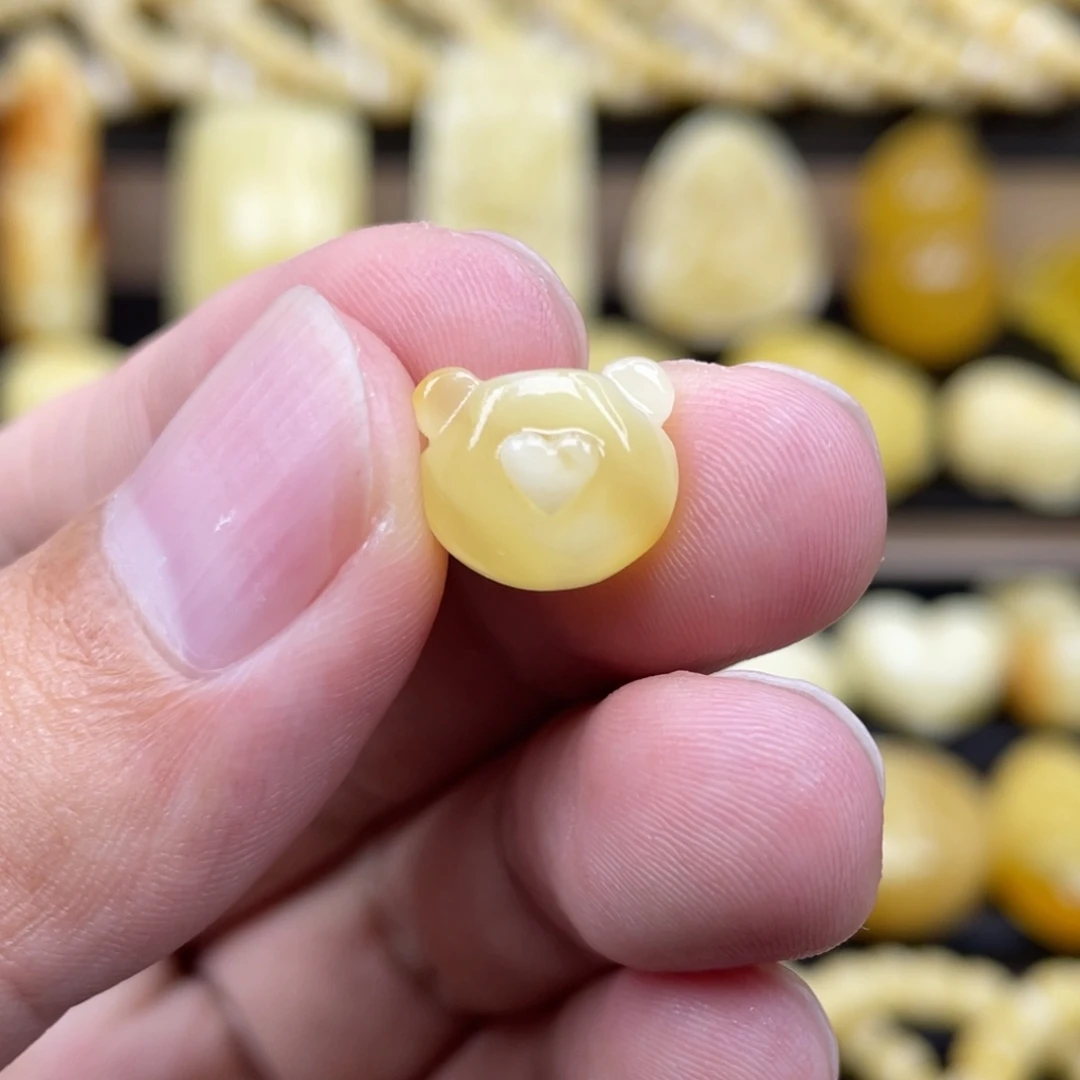 琥珀未镶嵌裸石琥珀蜜蜡