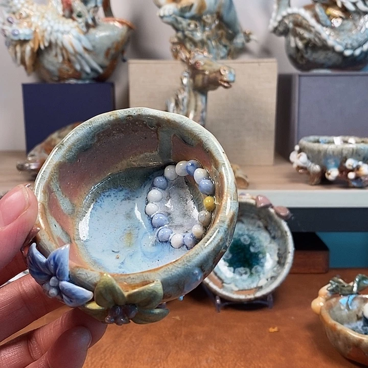 瓷片今天晚上好开心好想