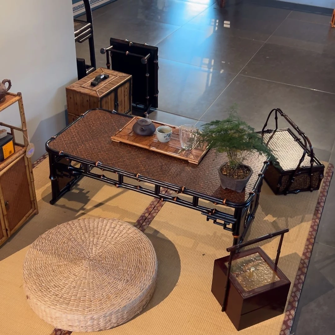 海***菜筇竹榻榻米桌筇竹榻榻米桌