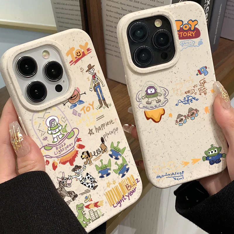 奥菲顿涂鸦玩具总动员适用iPhone16/15pro小麦14手机壳苹果13套12
