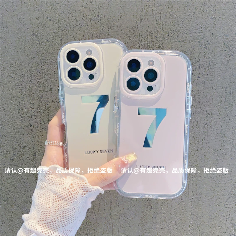 镜面奶油壳适用苹果16/iPhone/华为荣耀/OPPO/VIVO/小米手机壳潮