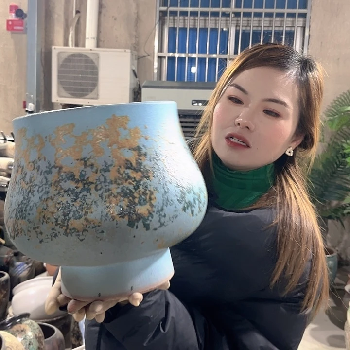 正品口22高25花盆