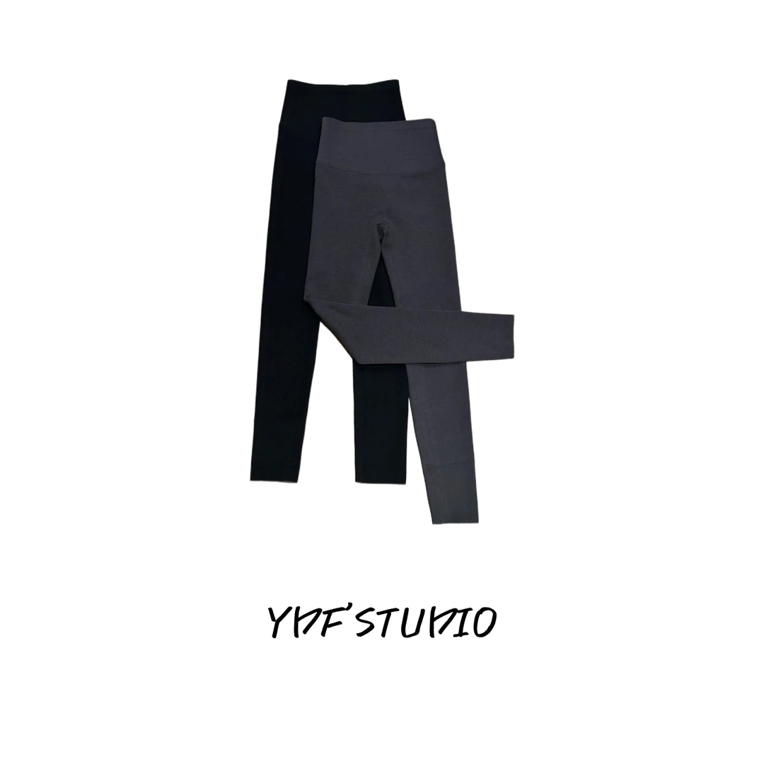 YDFSTUDIO小众【超绝版型】欧货高品重工显瘦束形设计打底鲨鱼裤