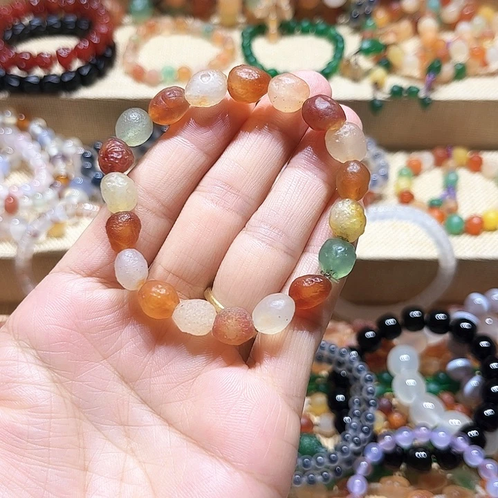 玛瑙/玉髓手链未镶嵌