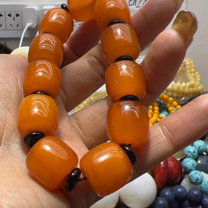 玻璃16纯色满城手串