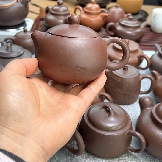 紫泥茶壶本山原矿