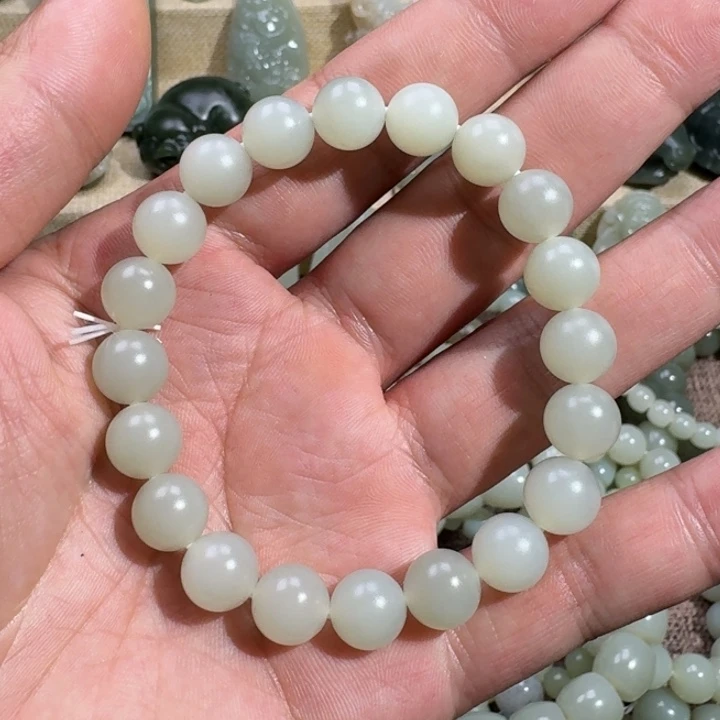 和田玉未镶嵌吊坠(不含链)