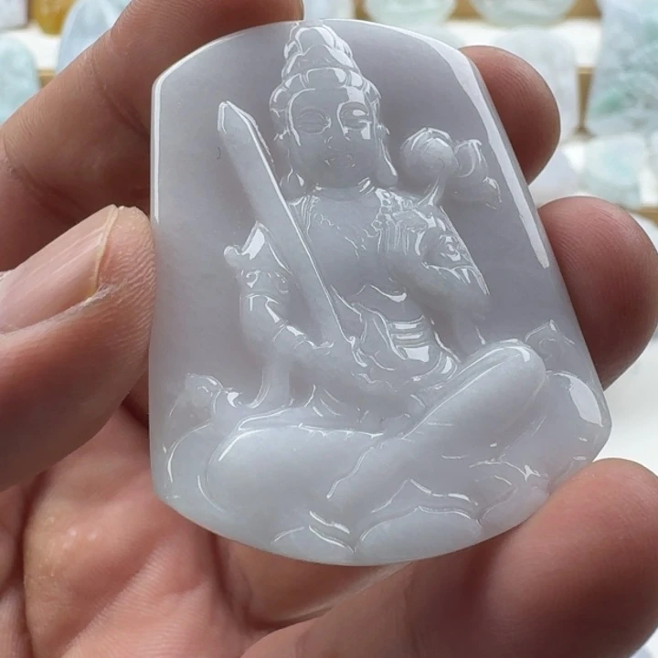 翡翠未镶嵌颈饰天然缅甸A货翡翠