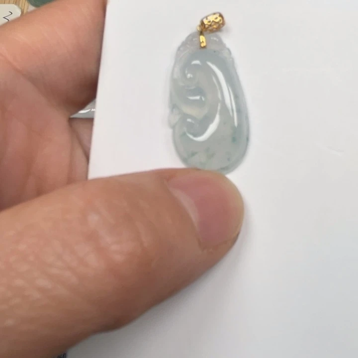 翡翠未镶嵌吊坠(不含链)翡翠