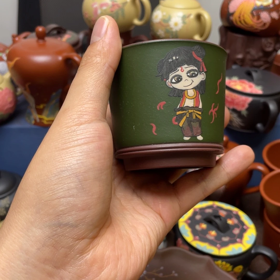 紫砂茶杯紫砂主人杯140cc