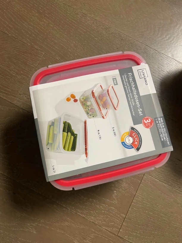 原单保鲜盒三件套
