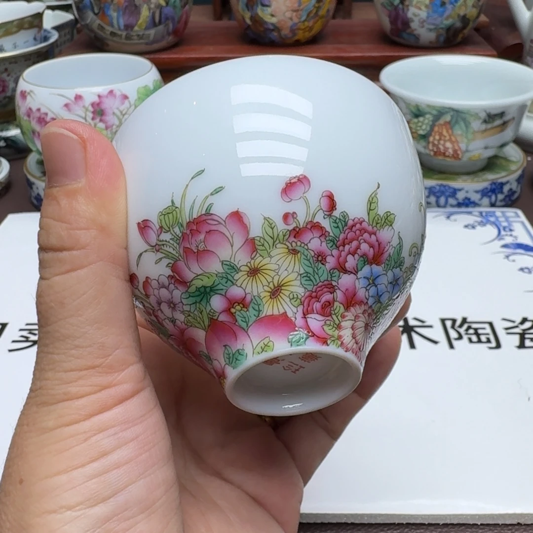 景德镇手工手绘展示