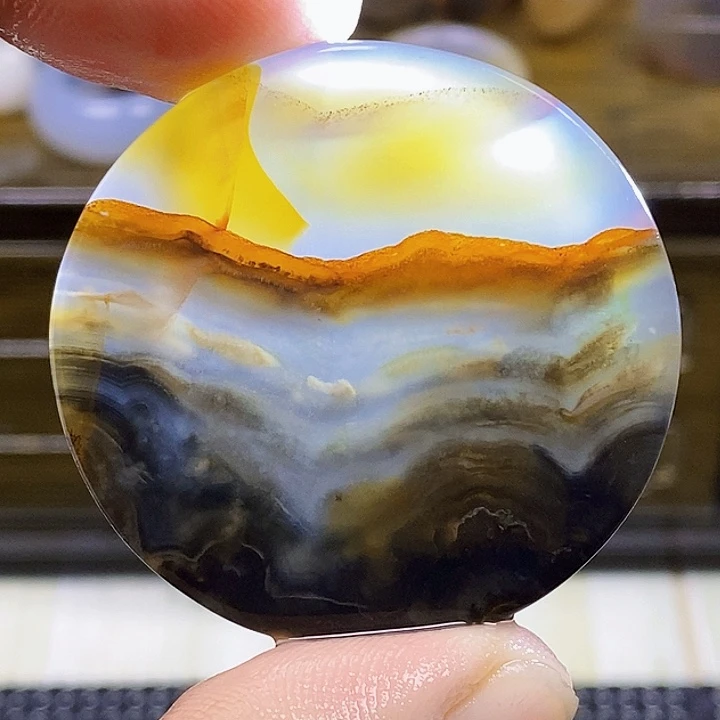 未镶嵌颈饰玛瑙/玉髓