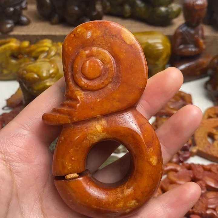 蛇纹石玉未镶嵌颈饰99