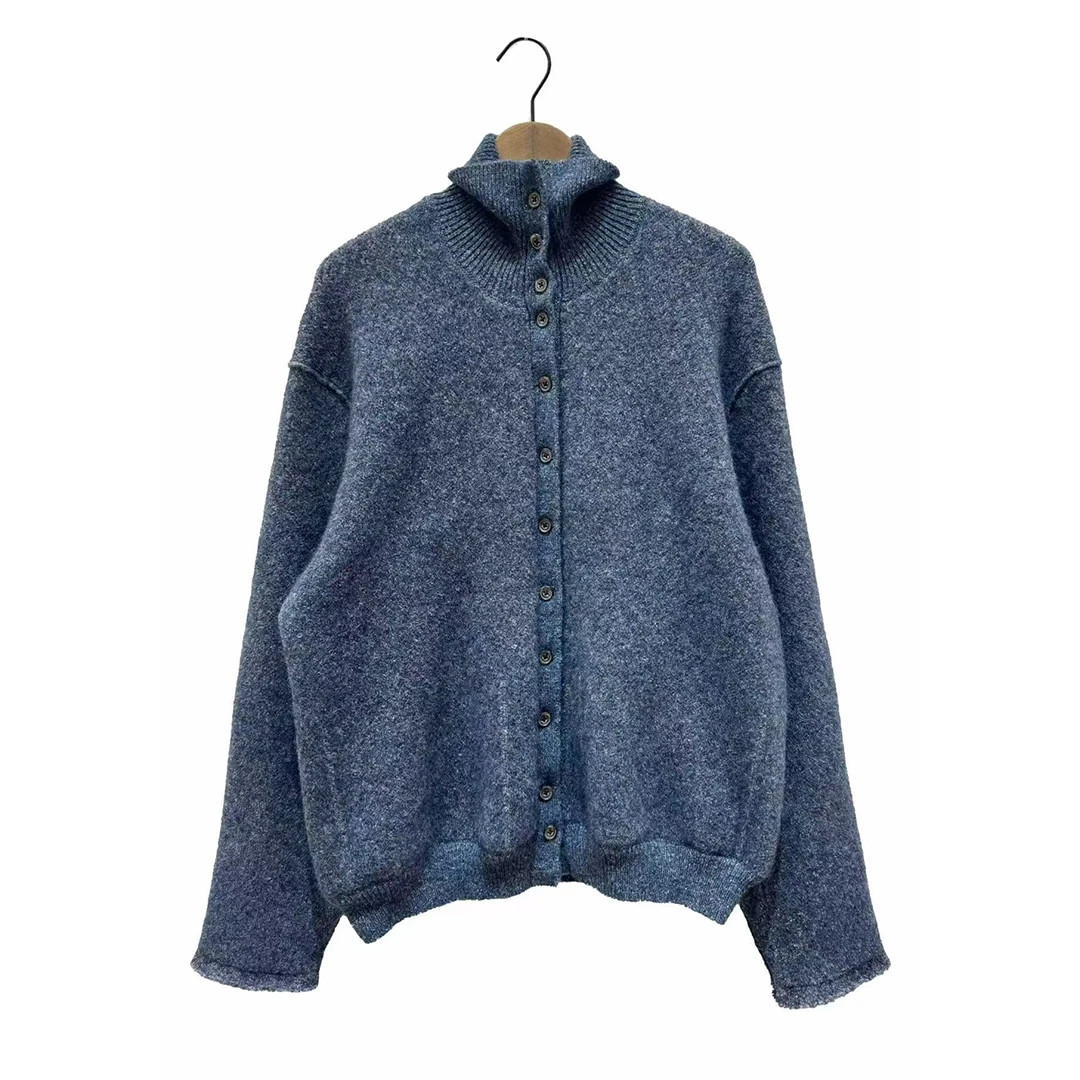 左岸迷香 Z25FW7026 布衣分享羊驼混纺【针织开衫】原创秋冬毛衣