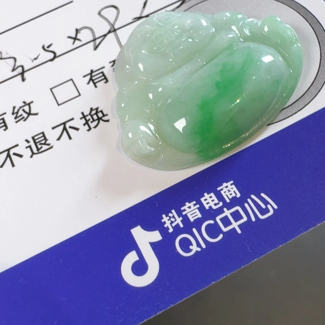 翡翠未镶嵌颈饰颈饰