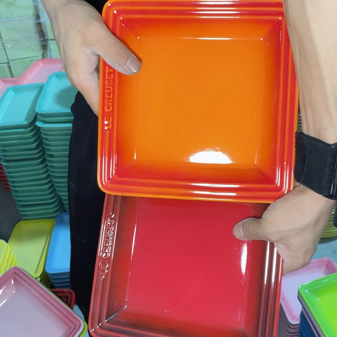 瓷片微瑕陶瓷 餐具2个装