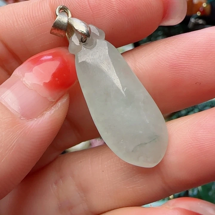 翡翠颈饰未镶嵌天然A货36