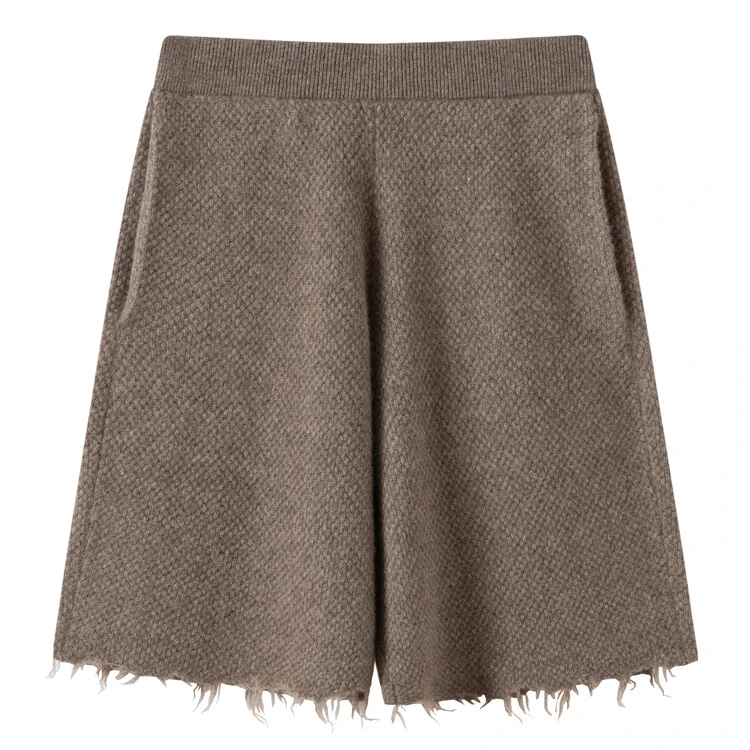 【原创100%牦牛绒】基础款复古休闲毛针织衫女装纯色24188