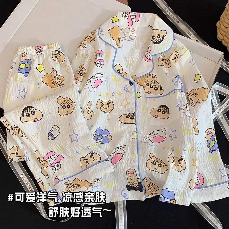 2025新款云朵棉男童睡衣春秋季长袖动漫儿童宝宝秋冬男孩家居服