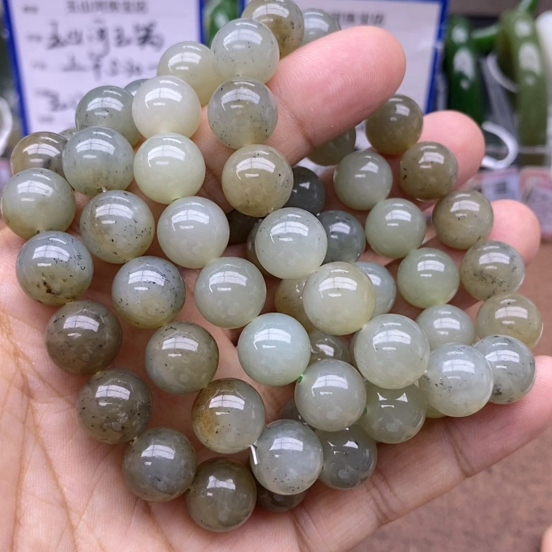 手串未镶嵌和田玉卡12