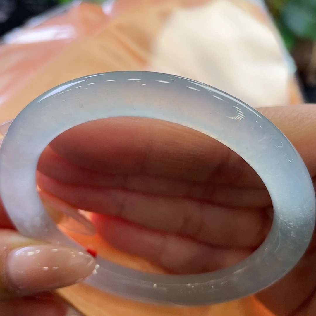 未镶嵌手镯翡翠52.3圈1号