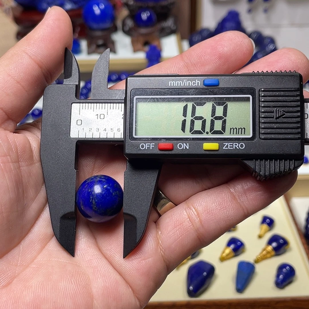 @***@青金石未镶嵌16.8mm单珠