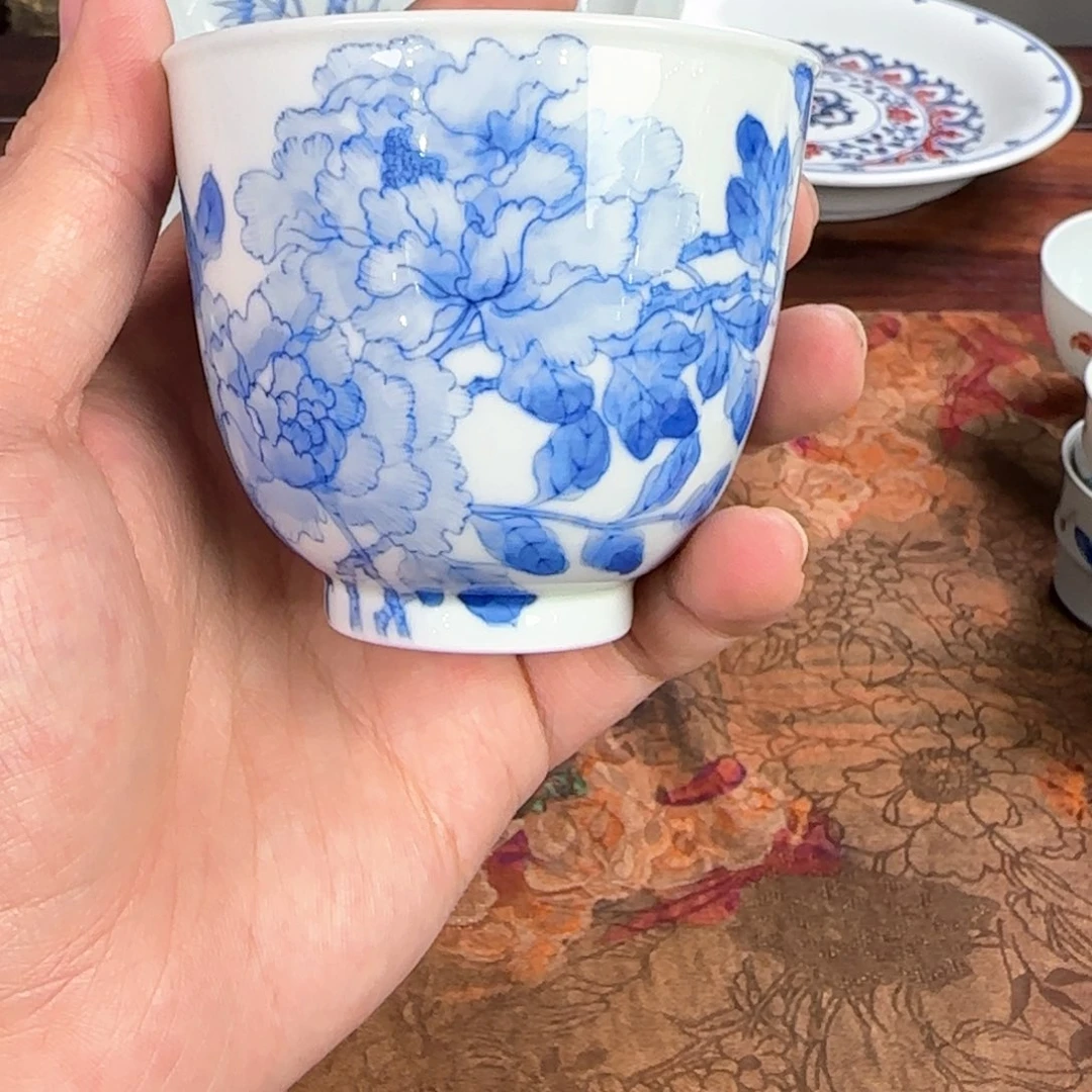 杯子景德镇手绘手绘
