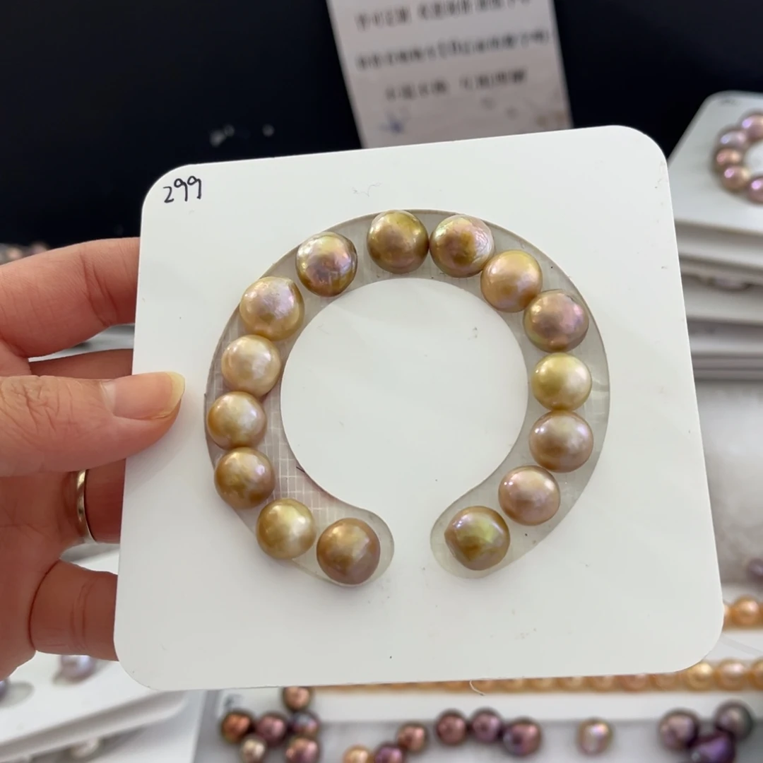 淡水珍珠银S925镶嵌手绳