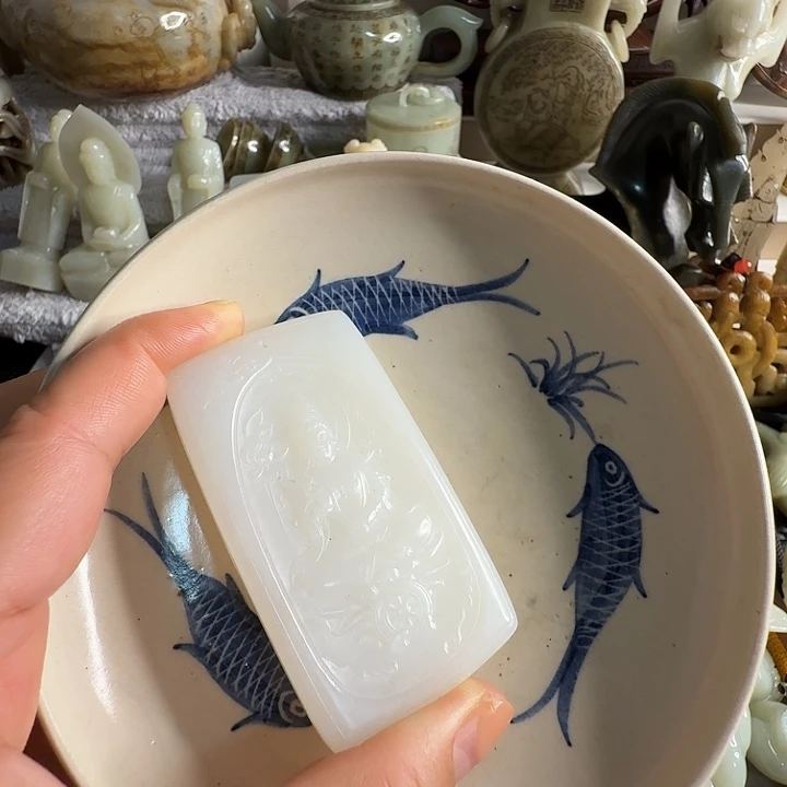 千***鹰瓷片新号开播瓷器一个