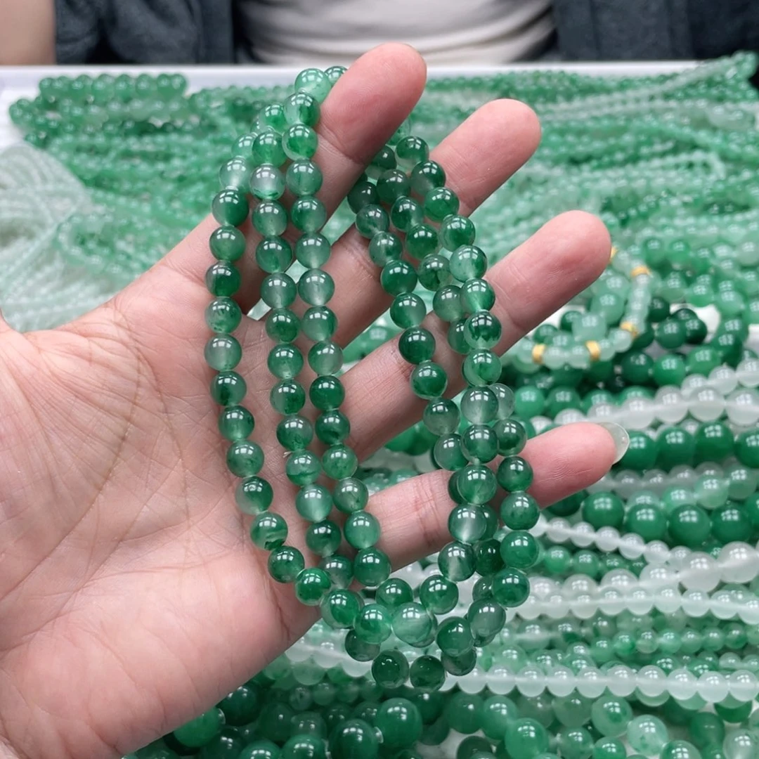 未镶嵌手链石英质玉（非洲翠）