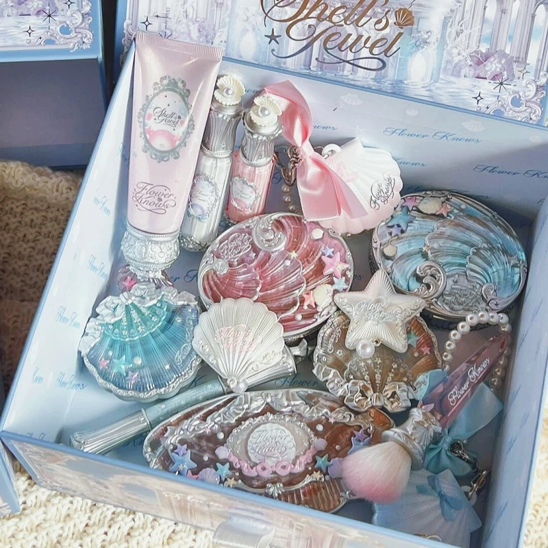 花知晓礼盒贝壳珍珠礼盒草莓丘比特海洋新品礼盒女朋友生日礼物