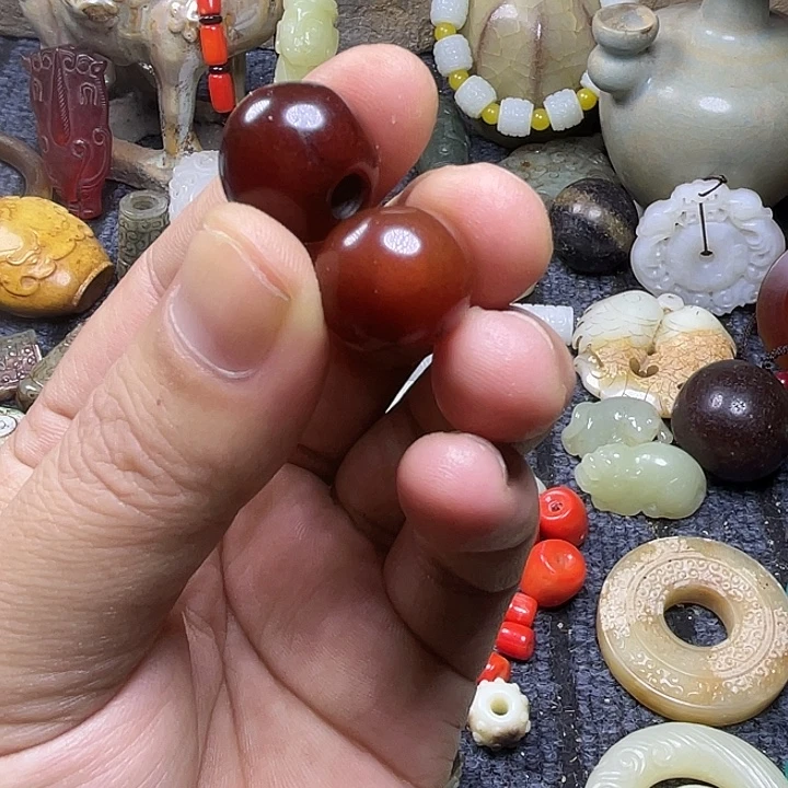 玛瑙/玉髓合金颈饰