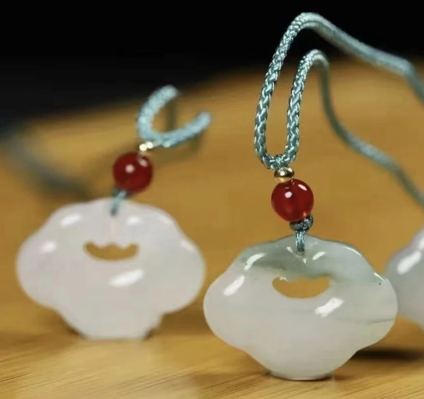 【新店福利】30mm新疆金丝玉天山翠祥云锁冰透飘花多样性发货