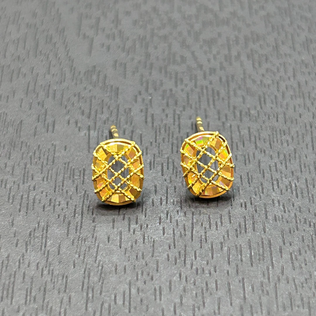 【店长专享】足金999投资金攒黄金七彩方牌ZBHJE1059克重多退少补