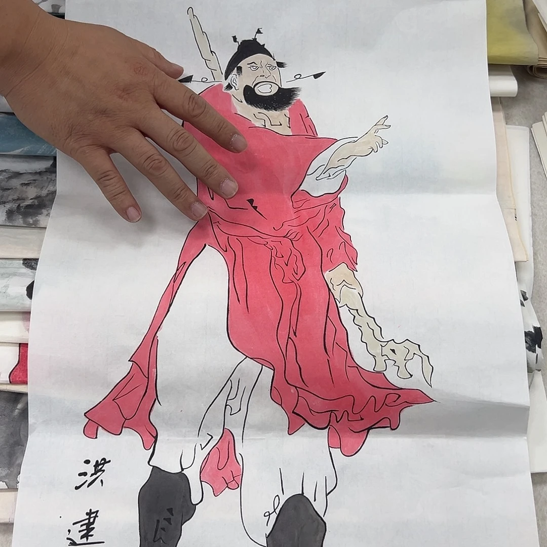 国画国画纯手绘作品