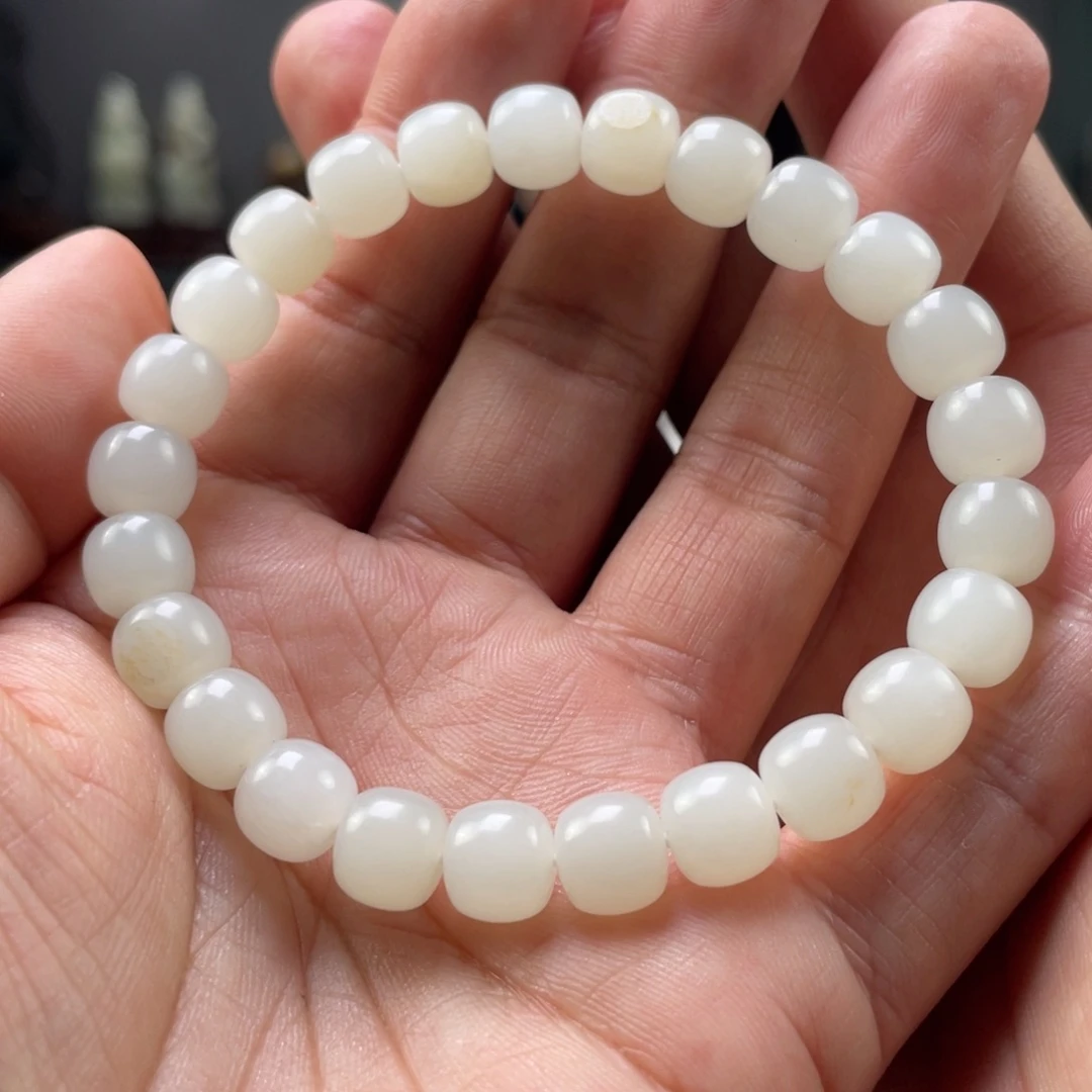 未镶嵌和田玉把件罗****®和田玉手串未镶嵌