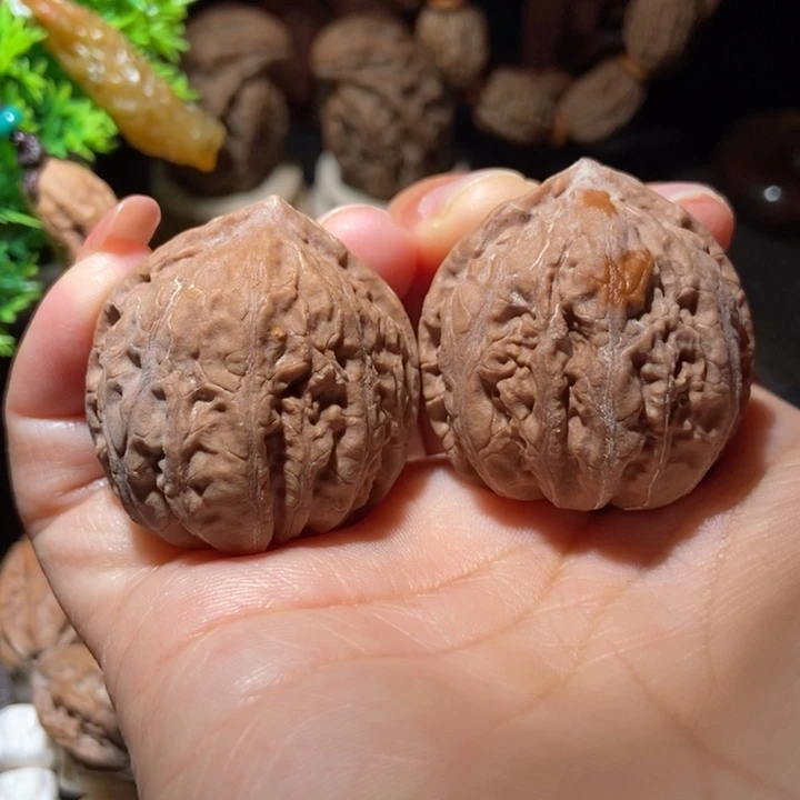 把件文玩核桃东北楸子小雪14