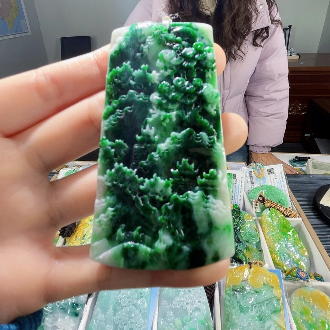 颈饰未镶嵌翡翠翡翠