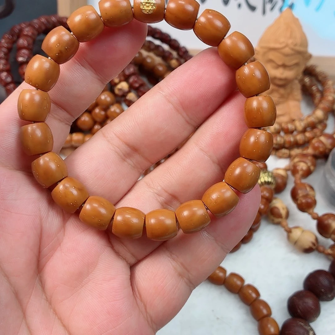 紫金鼠手串黄金甲直切