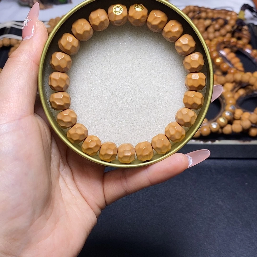 猴头核桃手串双标黑金无相尺寸11左右全品单号75号