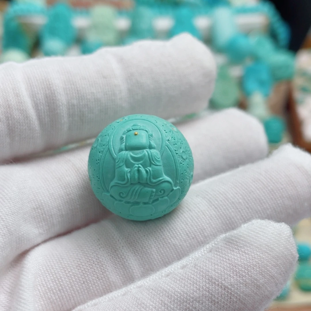 绿松石未镶嵌珠宝奇石