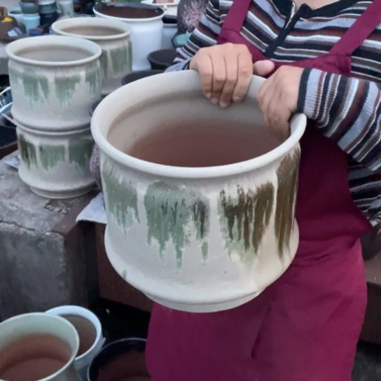 紫砂花盆口25高25正品正品