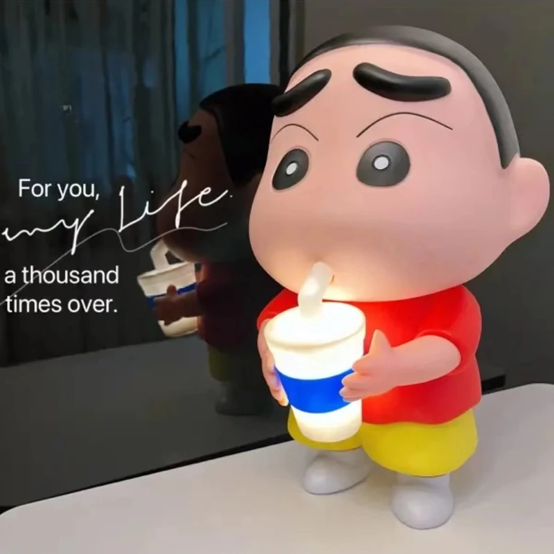 可乐小新拍拍灯潮玩手办家居潮玩摆件搪胶手办生日礼物小新36cm