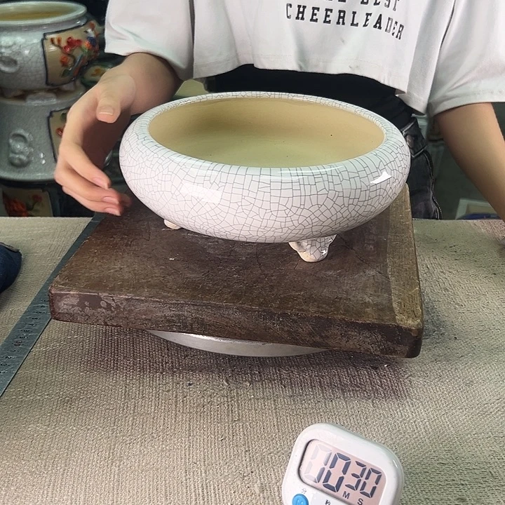 泳坤堂石湾盆陶瓷