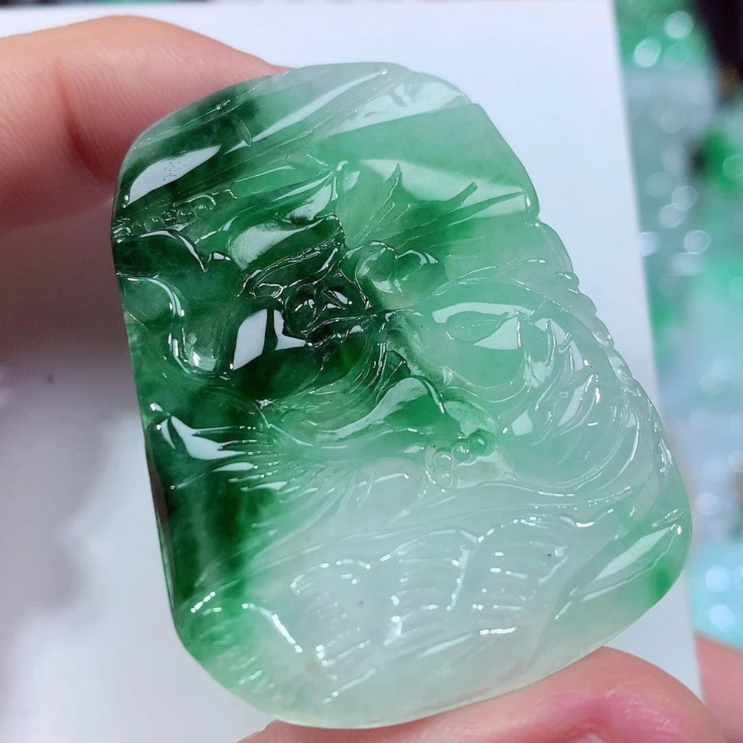 翡翠未镶嵌吊坠(不含链)缅甸翡翠