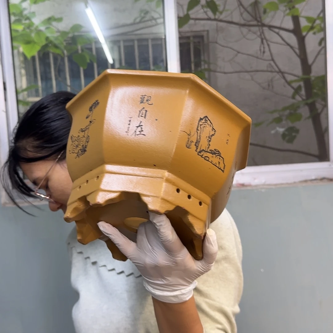 紫砂花盆紫砂口径27