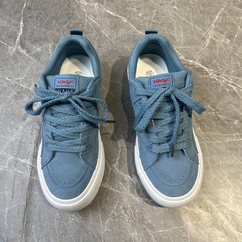 2025新款爆款雾霾蓝休闲板鞋男士潮款潮流百搭ins网红低帮潮鞋子