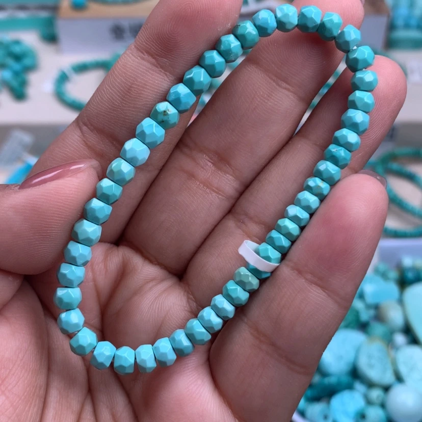 【闪购商品】绿松石未镶嵌钻切卡5